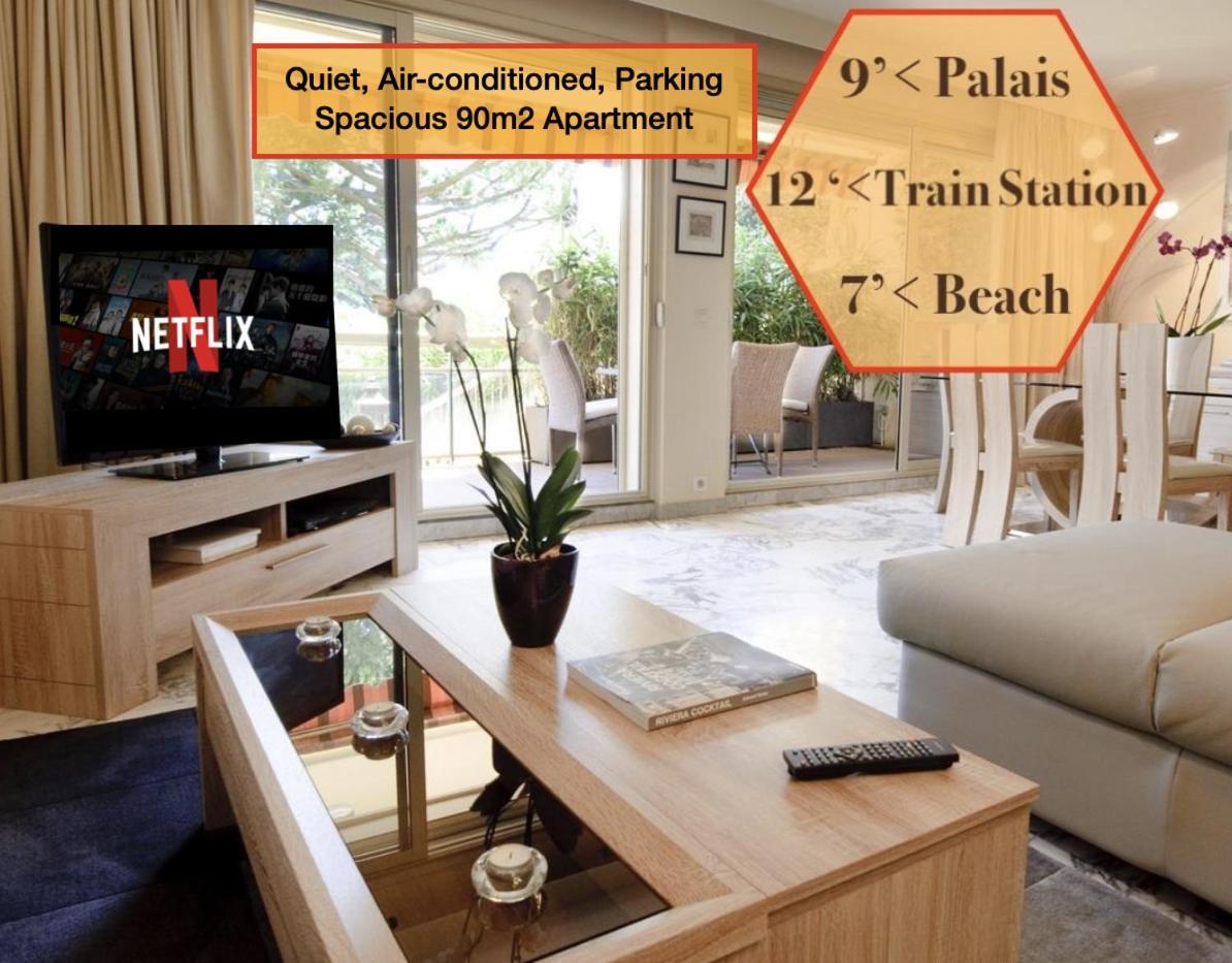 90M2 Apartement - Les Palmiers De קאן מראה חיצוני תמונה